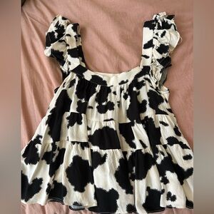 Thin; not see through; small; comfy; never worn; from Francescas